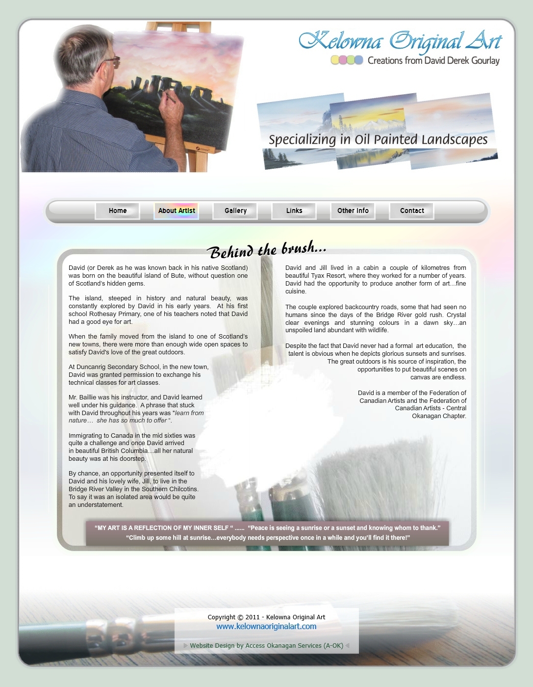 Kelowna Original Art Snapshot