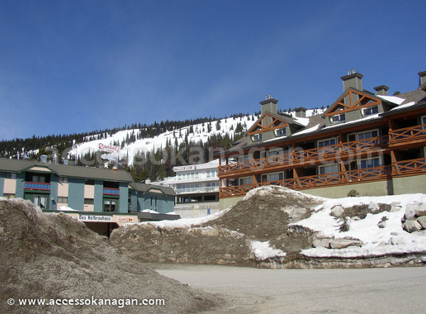 Spring at Big White Ski Resort, Kelowna