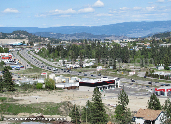Highway 97 Through West Kelowna