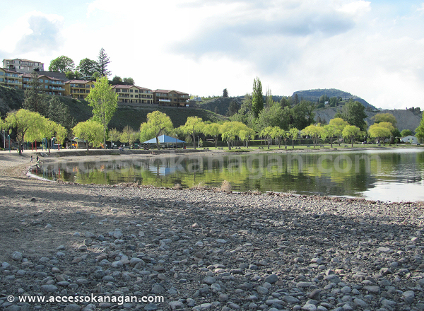 Shoreline in Summerland, BC