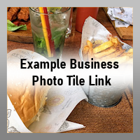 Business Section - Example Photo Tile Link